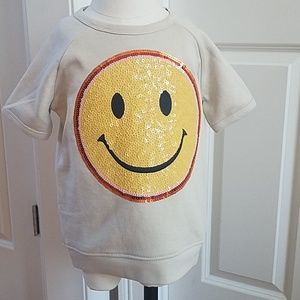 NWT Gymboree sequenced smiley face top